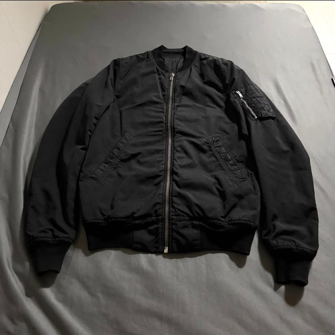 릭오웬스 다크쉐도우 플라이트 봄버자켓 상품이미지3