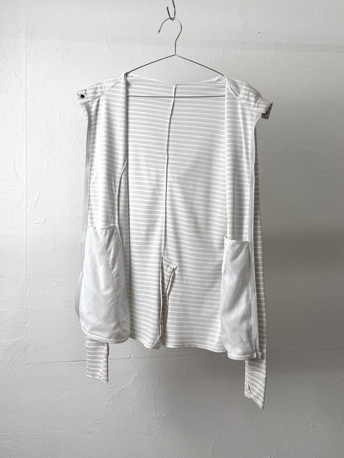 미즈노 스트라이프 핑거홀 후드 집업 상품이미지4