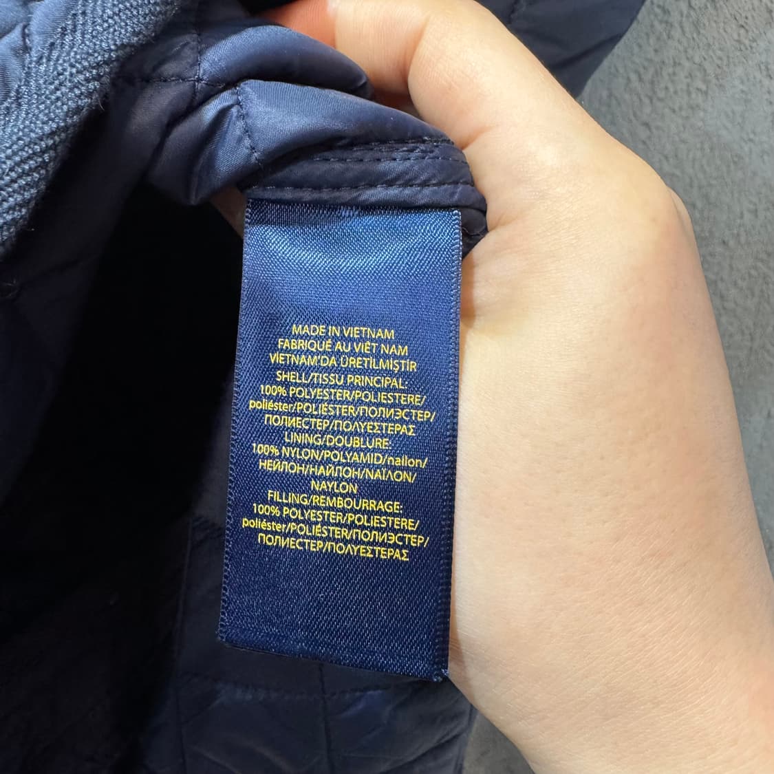 랄프로렌 폴로 우먼스 퀼팅 조끼 (S)  상품이미지5