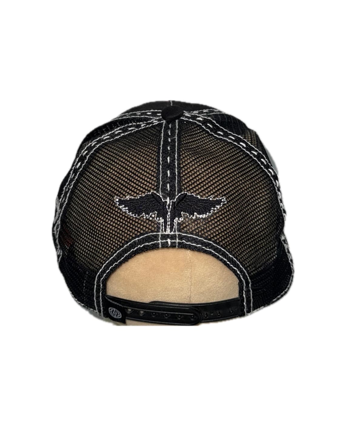 빈티지 고딕 크로스 큐빅 캡 상품이미지3