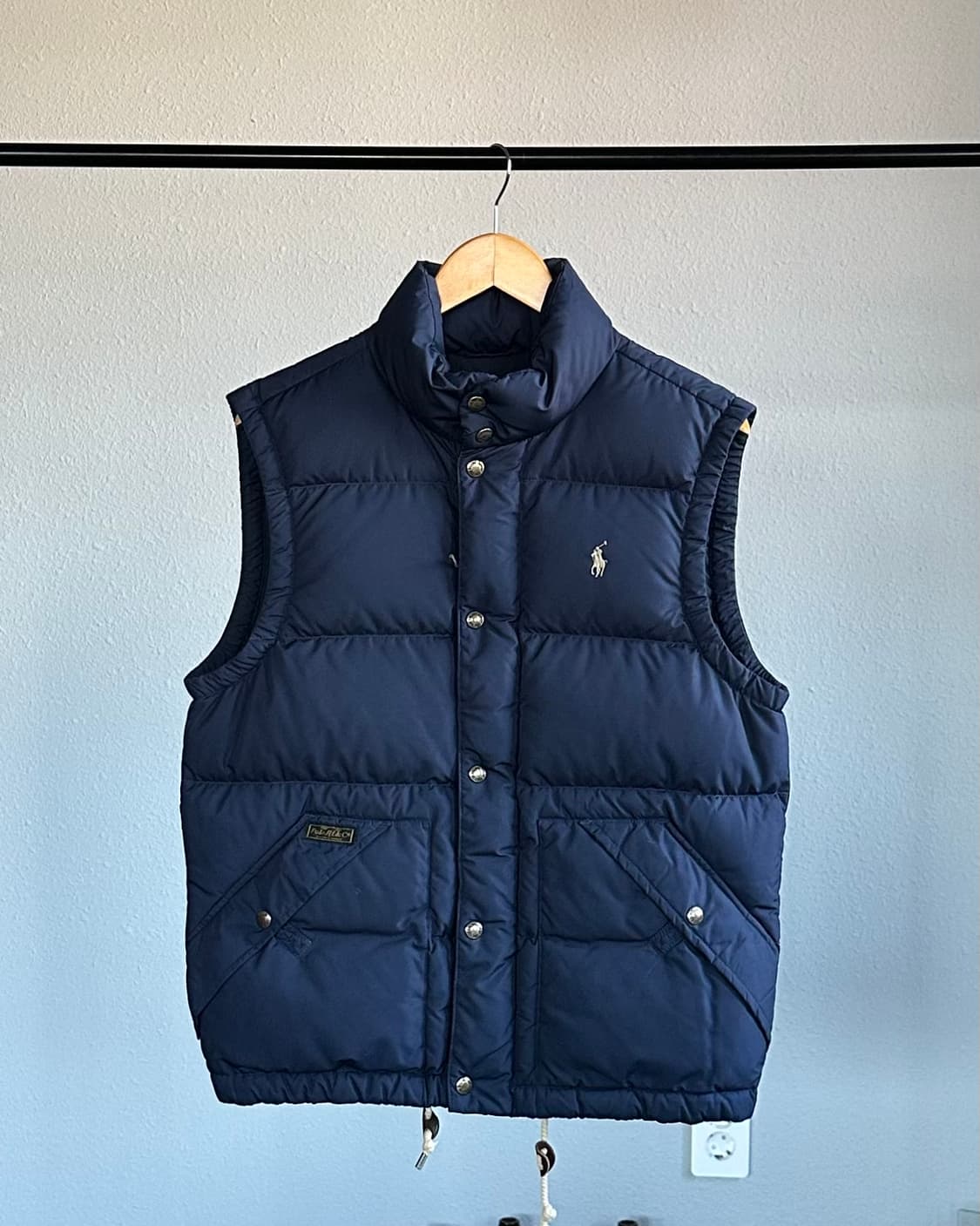 [S]폴로 랄프로렌 네이비 덕다운 패딩 베스트 상품이미지1