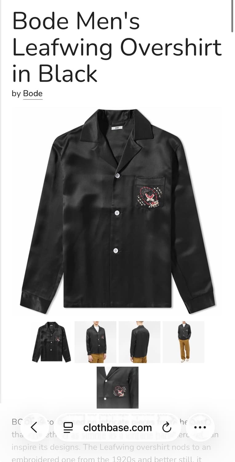 Bode셔츠 상품이미지2