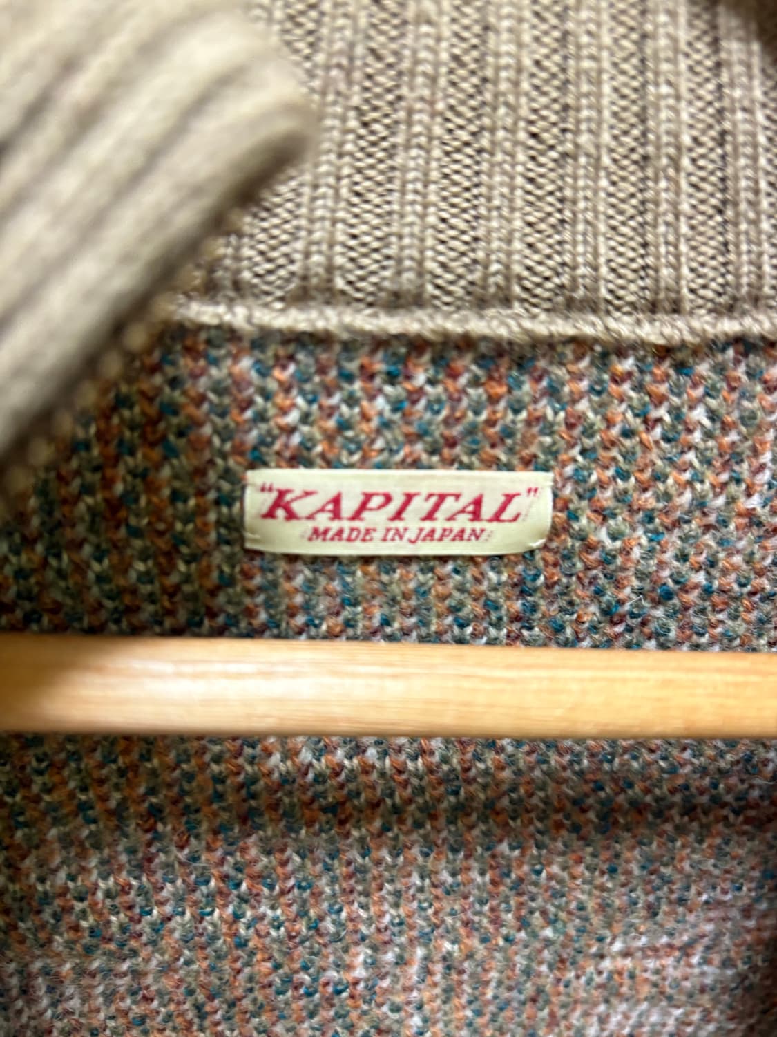 캐피탈 본 가디건 상품이미지5