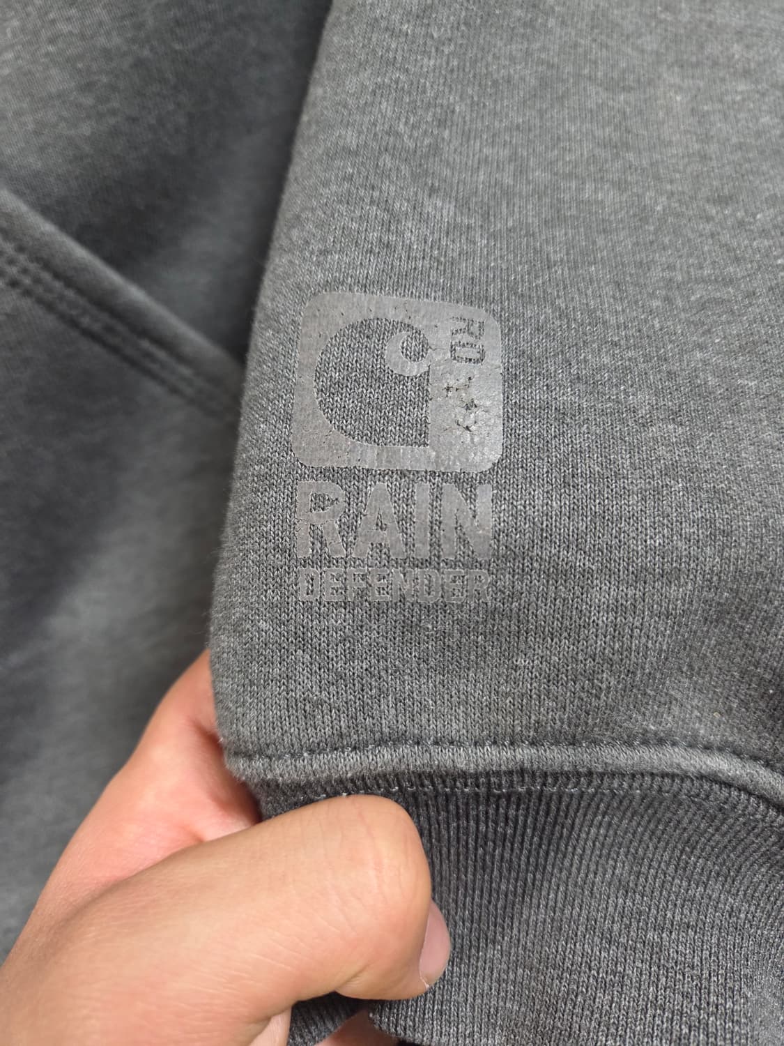 칼하트 써멀 그레이 후드집업 상품이미지4