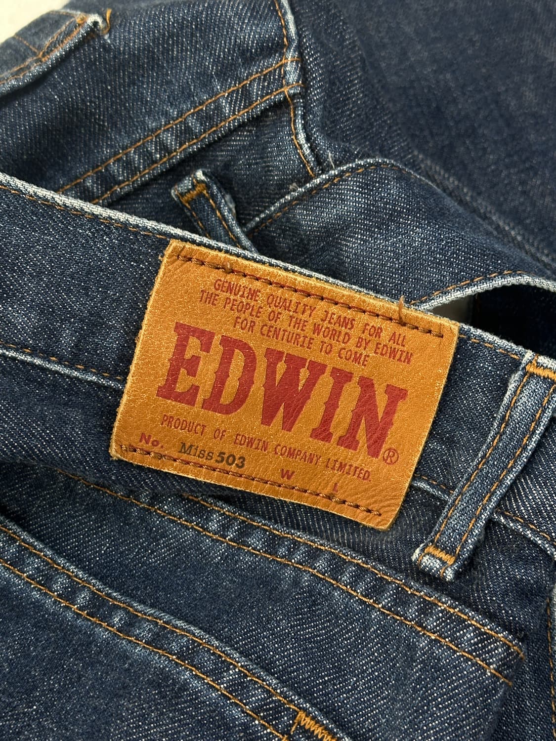 Edwin 에드윈 부츠컷 빈티지 데님 팬츠 청바지 30X32 503 27 상품이미지5