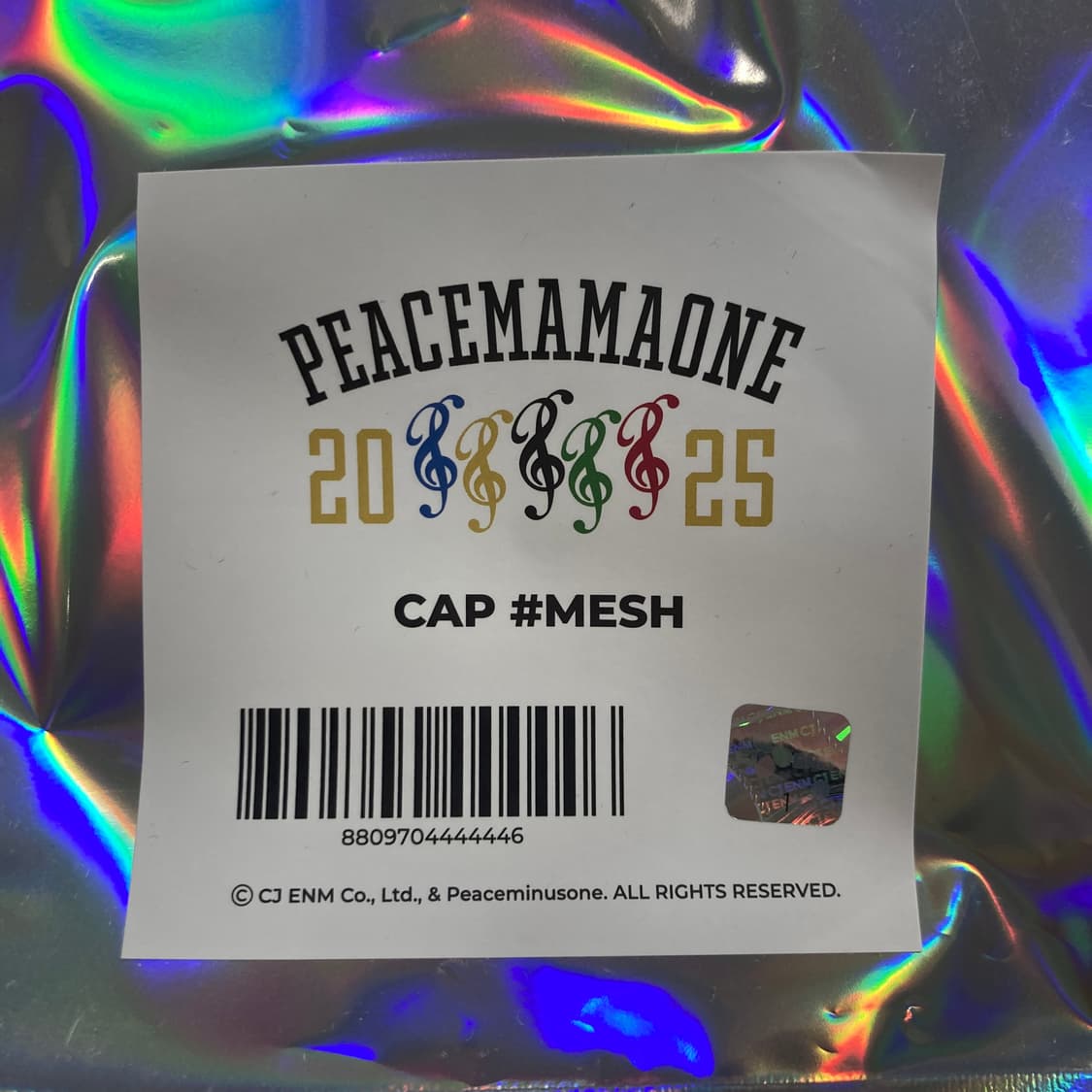 구매사은품 포함) 피스마이너스원 피스마마원 메쉬 캡 지디모자 상품이미지4