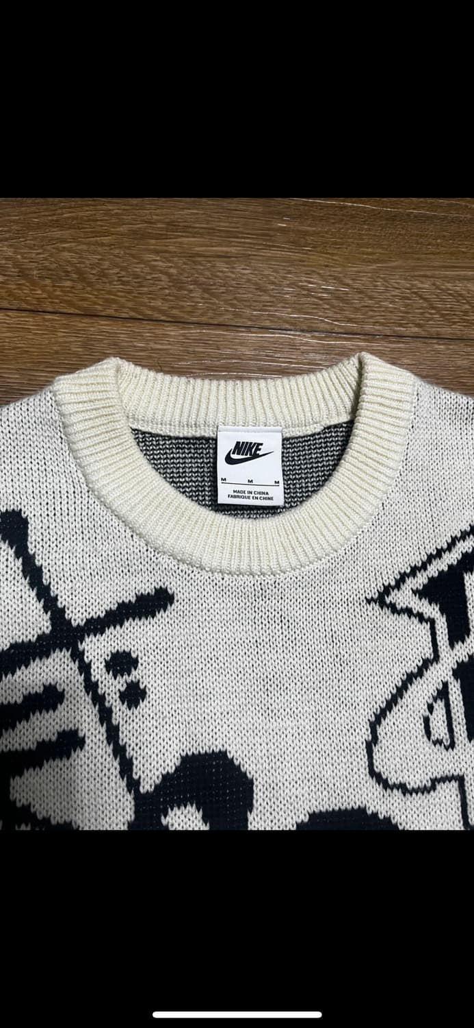 나이키 스튜시 콜라보 니트 m 상품이미지2