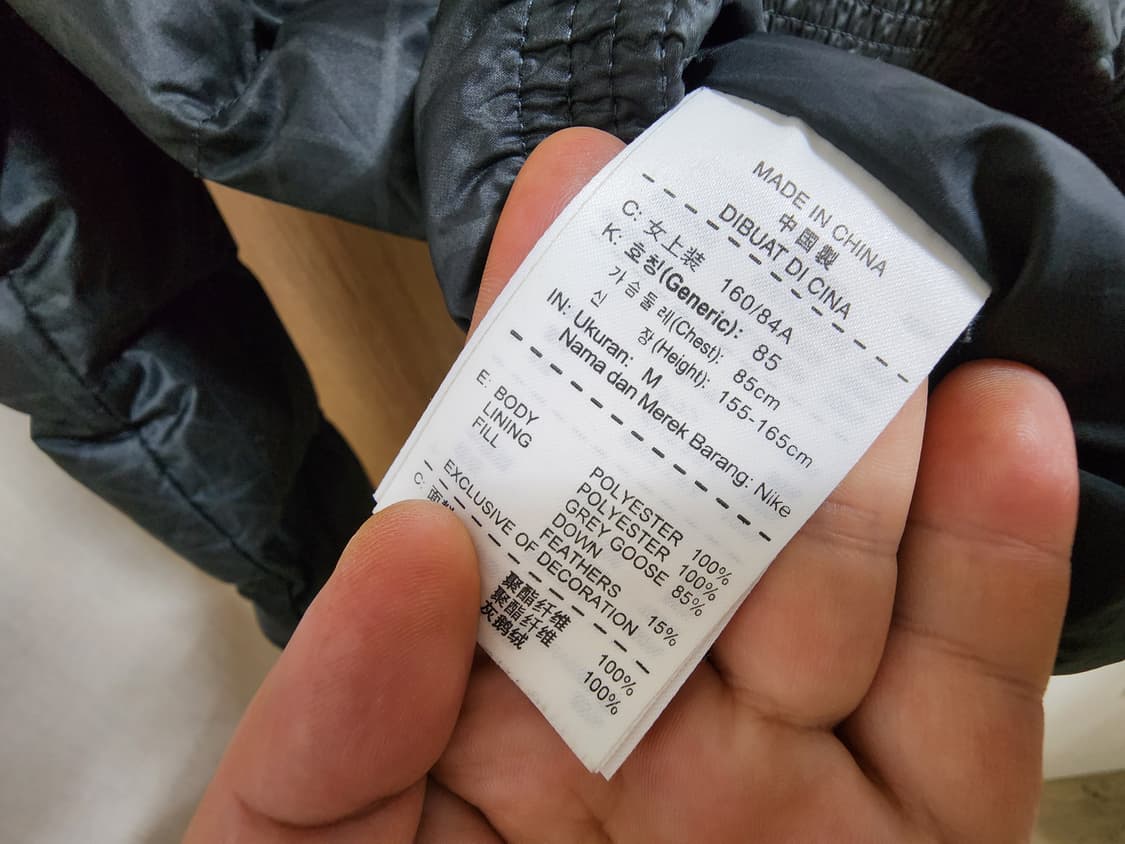 (M)여성 나이키 구스다운 숏 패딩  상품이미지4