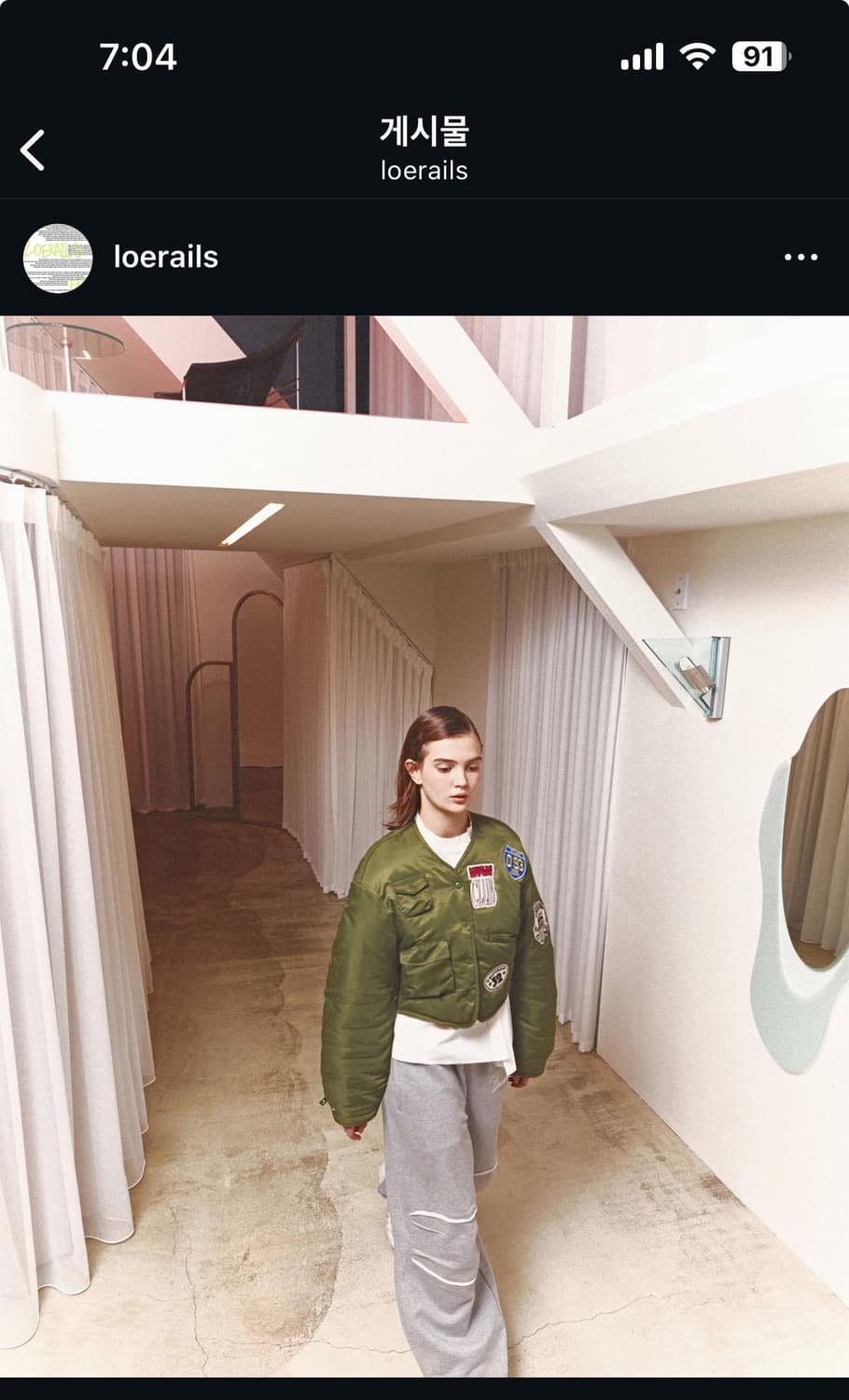 로레일즈 봄버 자켓 상품이미지4