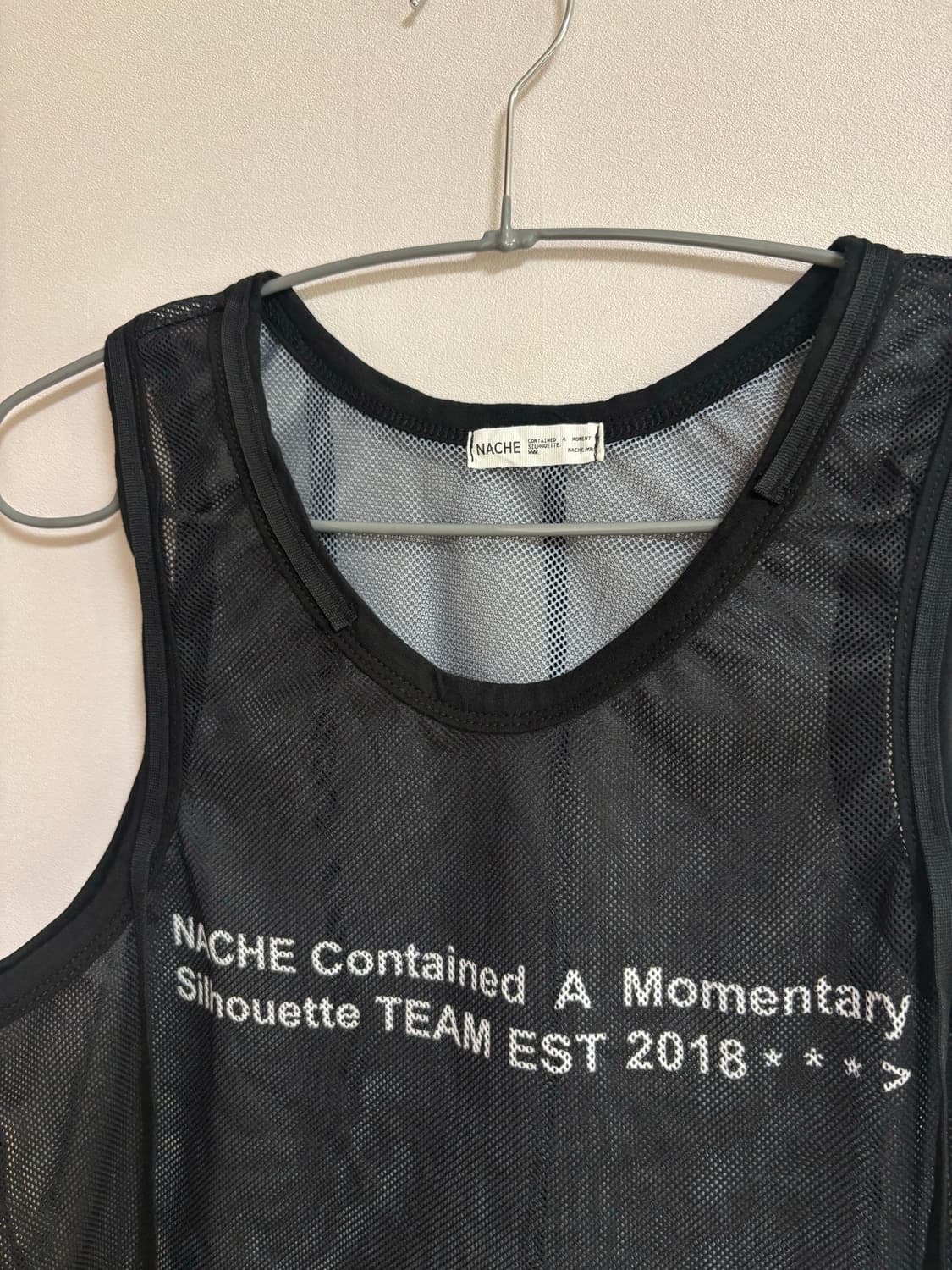 나체 메쉬 슬리브리스  상품이미지2