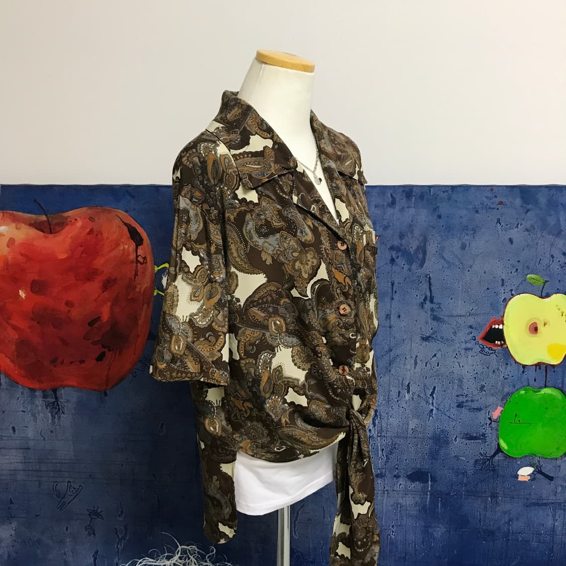 B7) Japan vintage blouse 상품이미지2