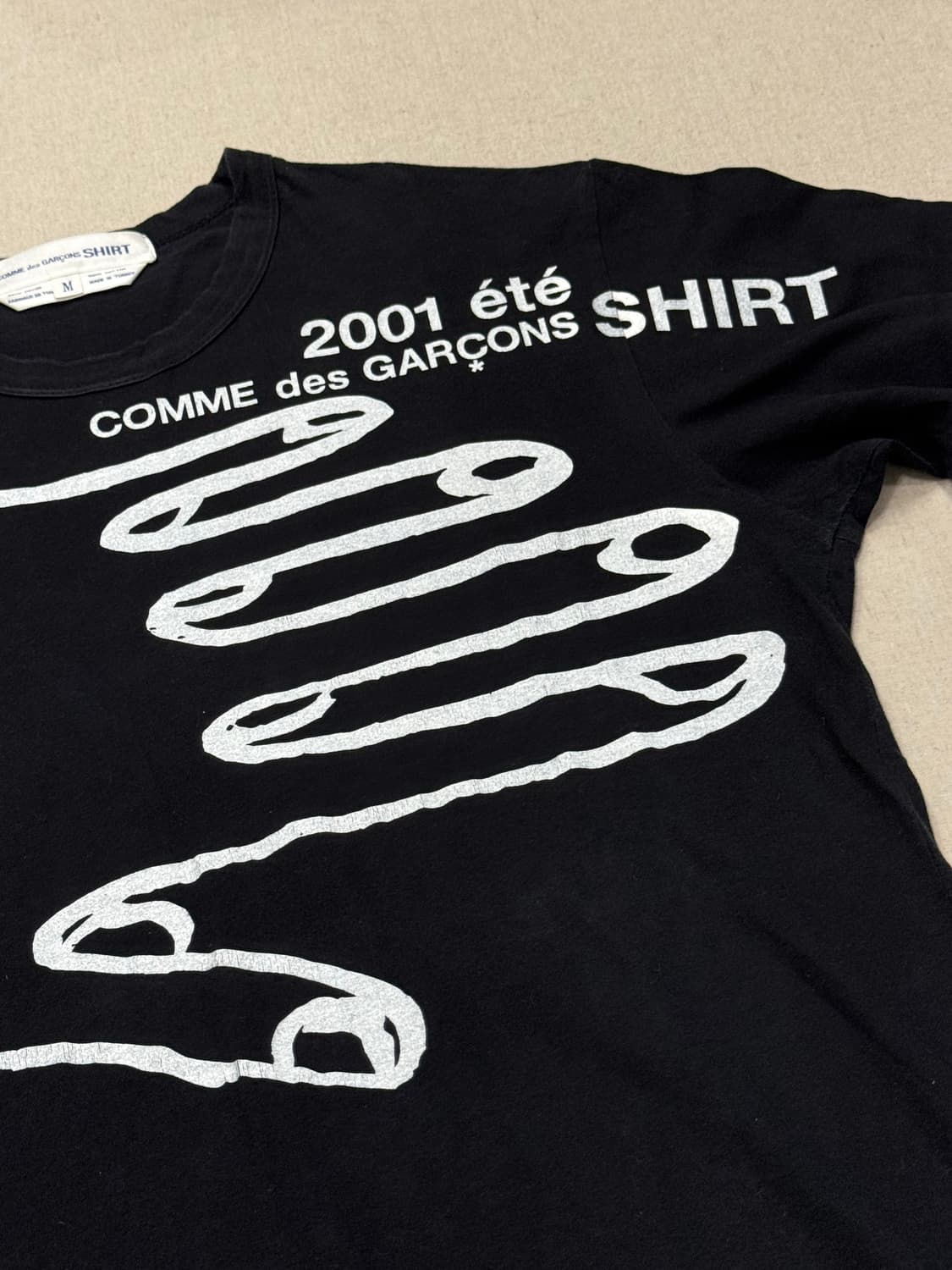 꼼데가르송 셔츠 01ss 핸드 티셔츠 상품이미지5