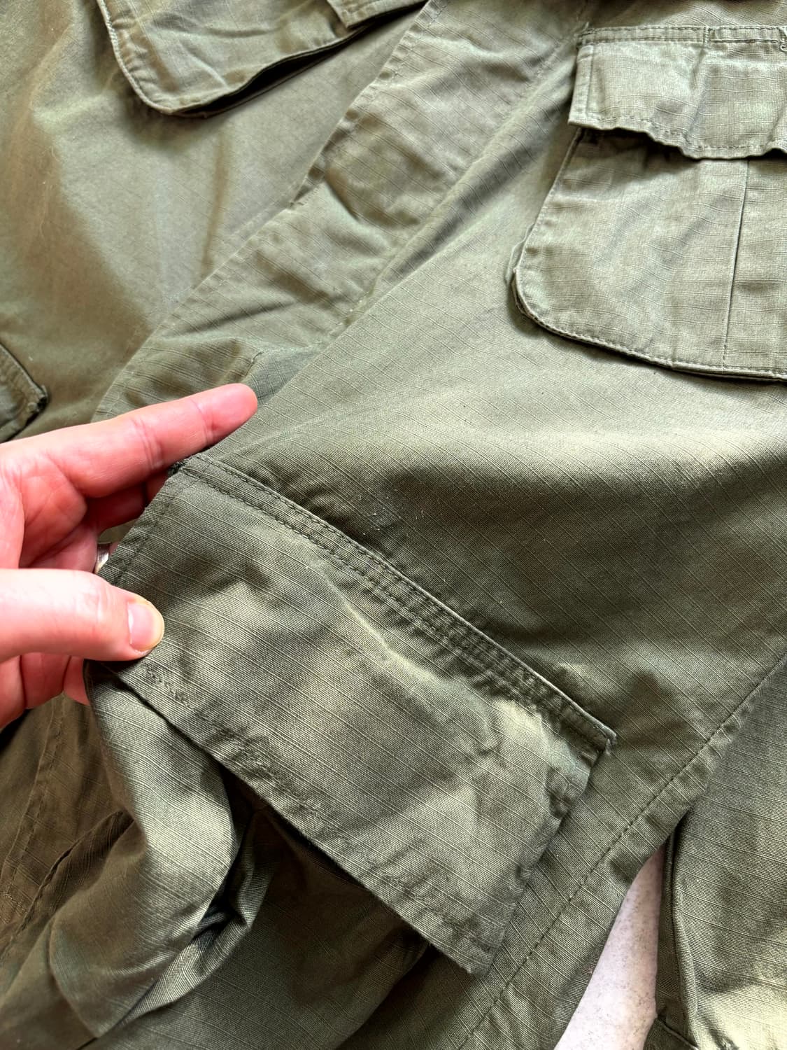 60's 미군 트로피컬 정글 퍼티그 자켓 S-S 상품이미지4