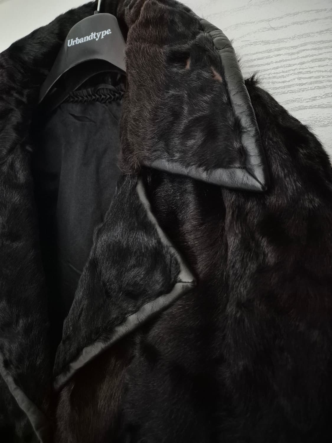 가죽디테일 송치자켓 상품이미지4