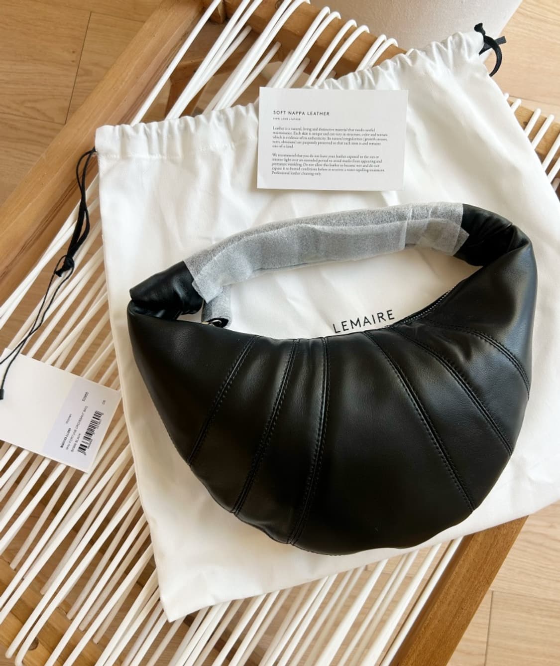 르메르 포춘 크루아상 미니 블랙 BG0125 LL095 999 상품이미지1