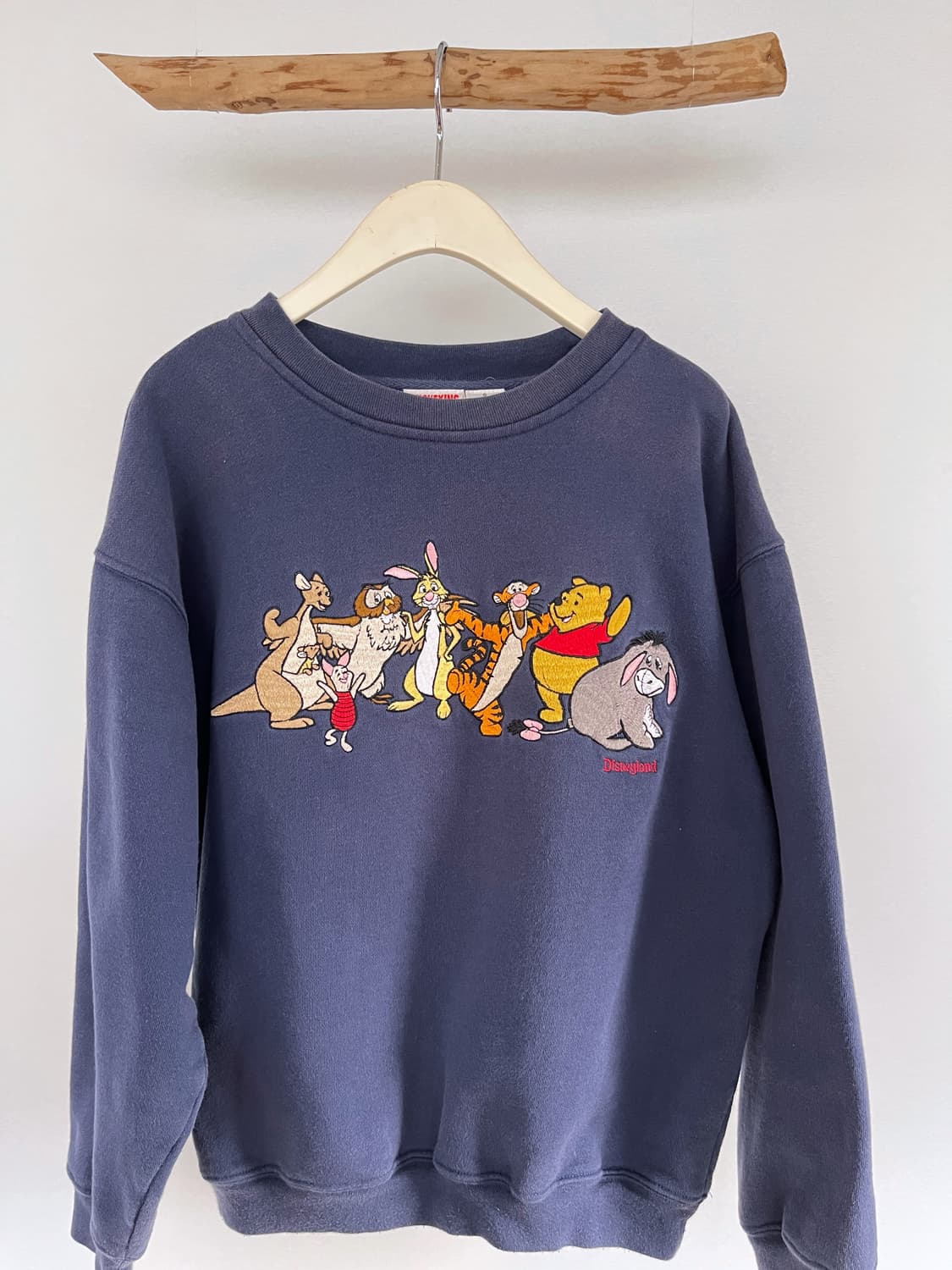 90's 빈티지 디즈니랜드 푸우 스웻 미키.inc 상품이미지2