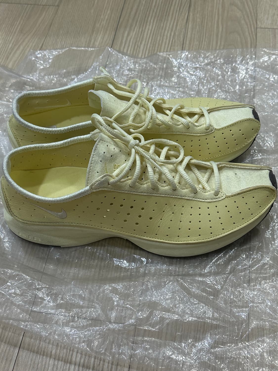 (W) 나이키 에어 슈퍼플라이 소프트 옐로우 앨러배스터 상품이미지1