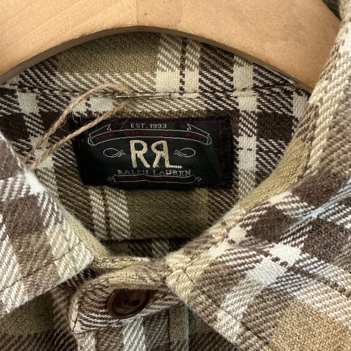 더블알엘 랄프로렌 체크셔츠 상품이미지2