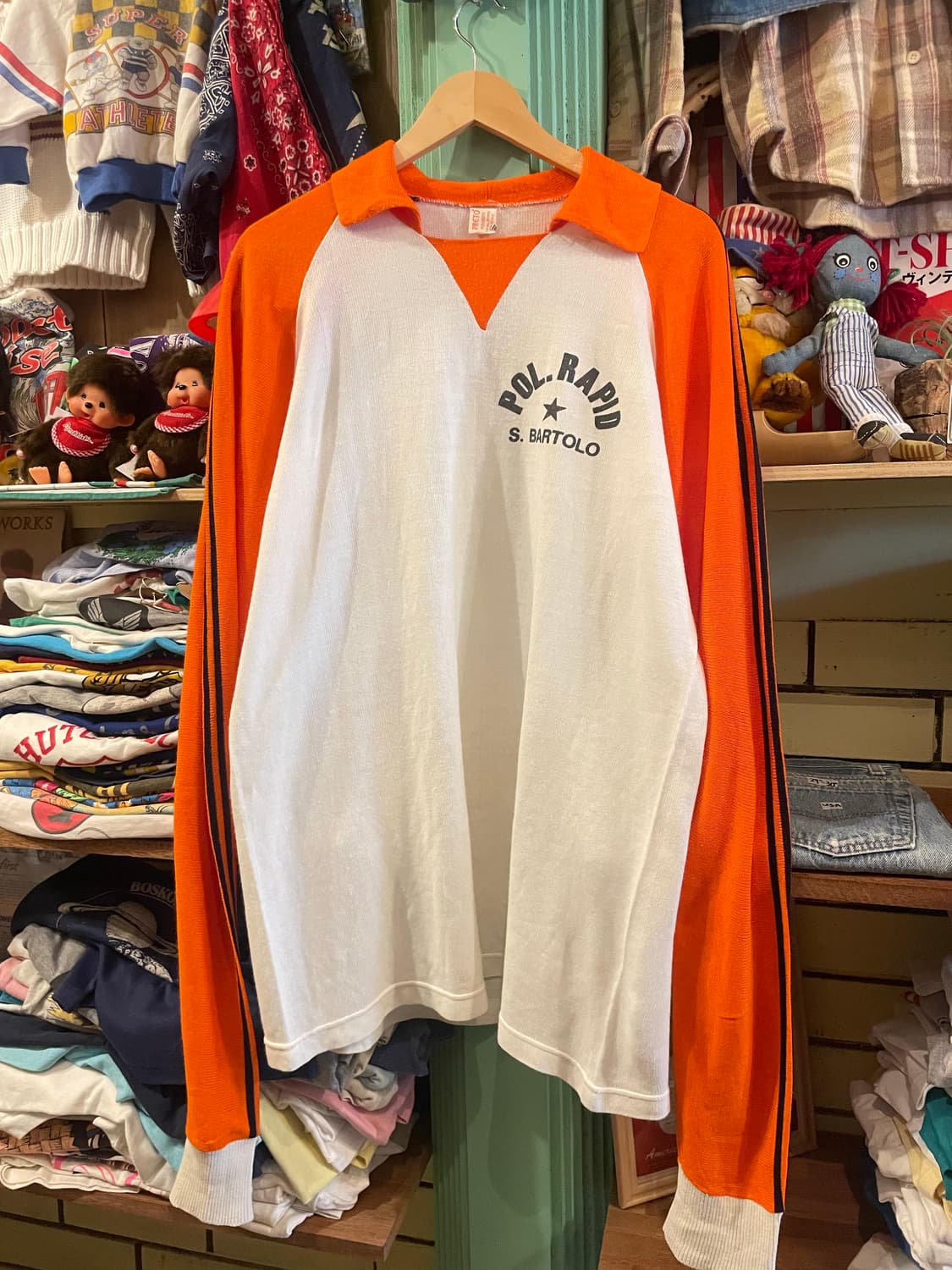 1970s Vintage Italy Club Football Knit 상품이미지2