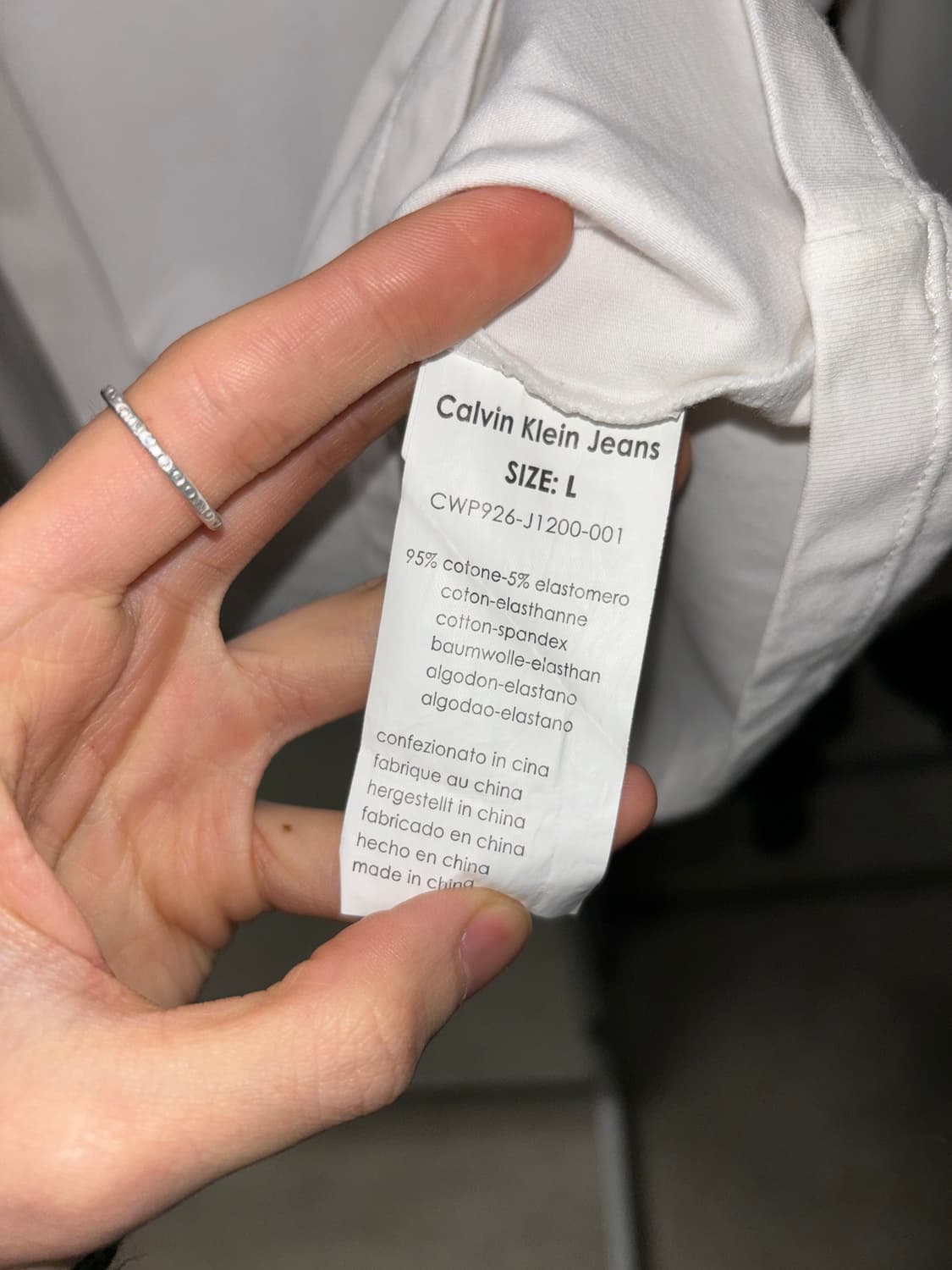 캘빈클라인 롱슬리브 상품이미지4