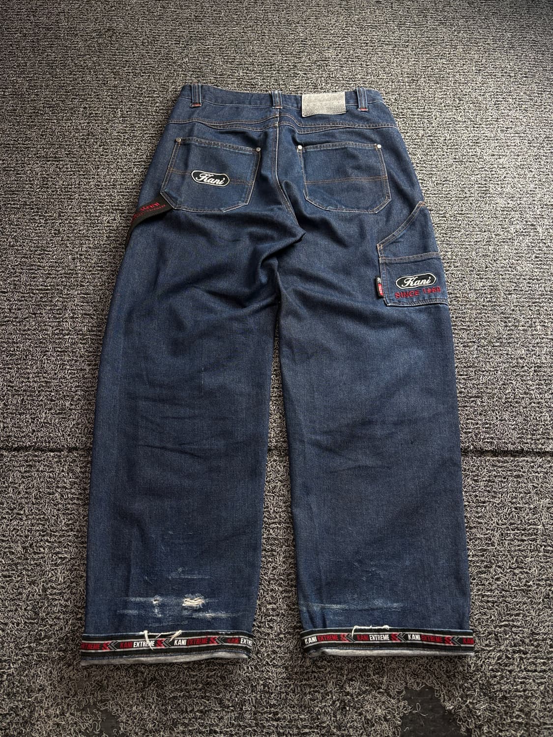 칼카니 올드스쿨 와이드핏 카펜터 데님 팬츠 3268 상품이미지6