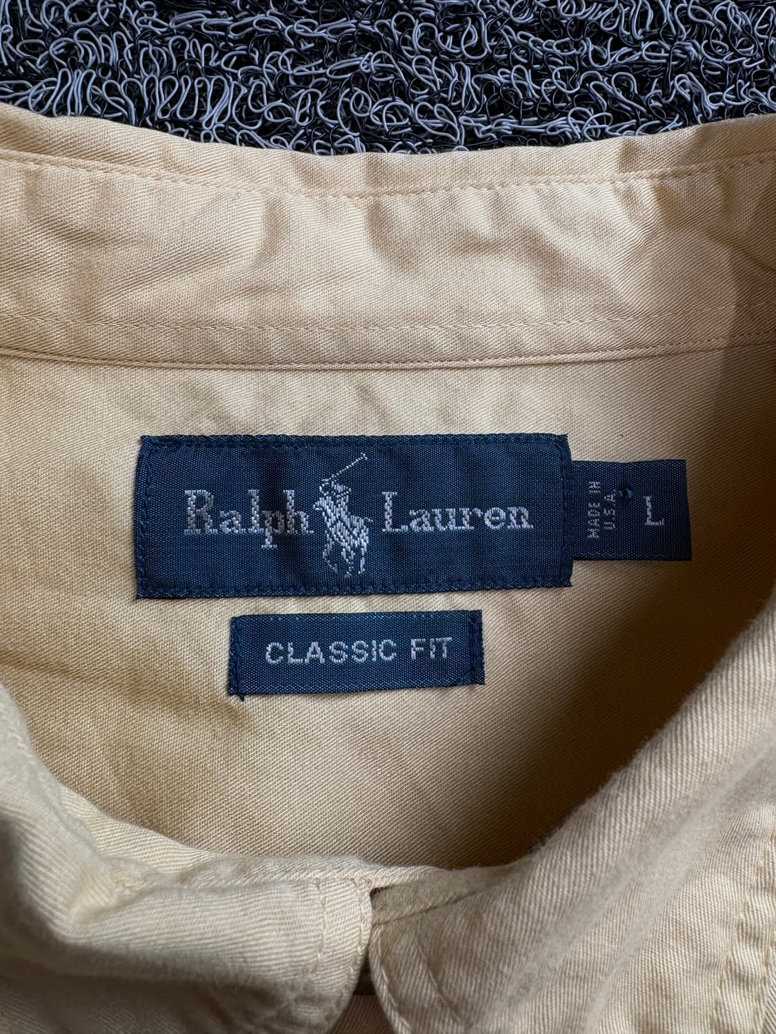 폴로 랄프로렌 포니로고 솔리드 코튼 셔츠 2601 상품이미지3