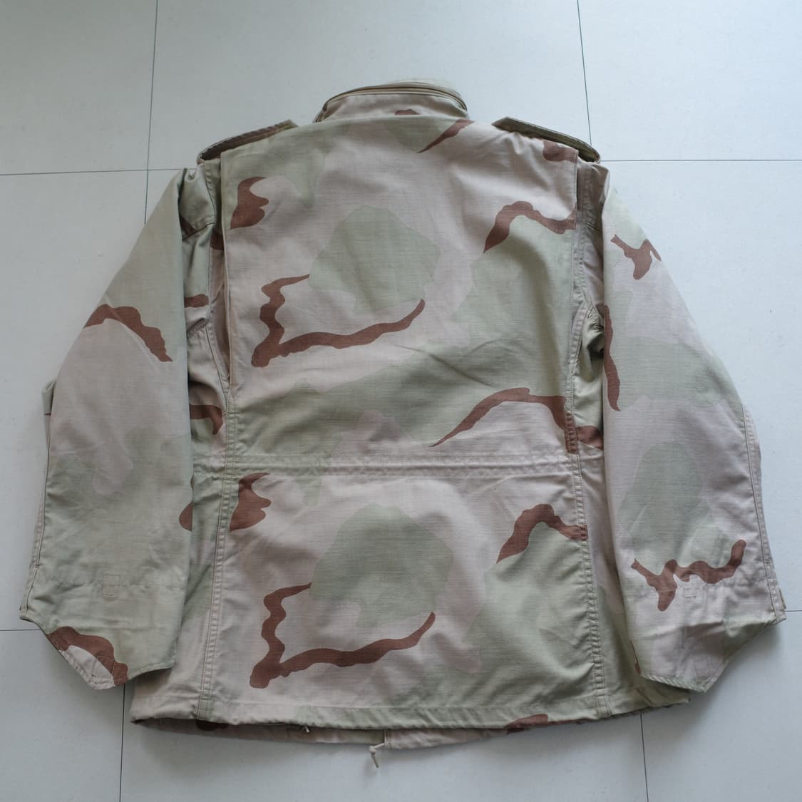 90s 미군 오리지널 군납 M65 사막 3컬러 필드자켓 M-R 상품이미지8