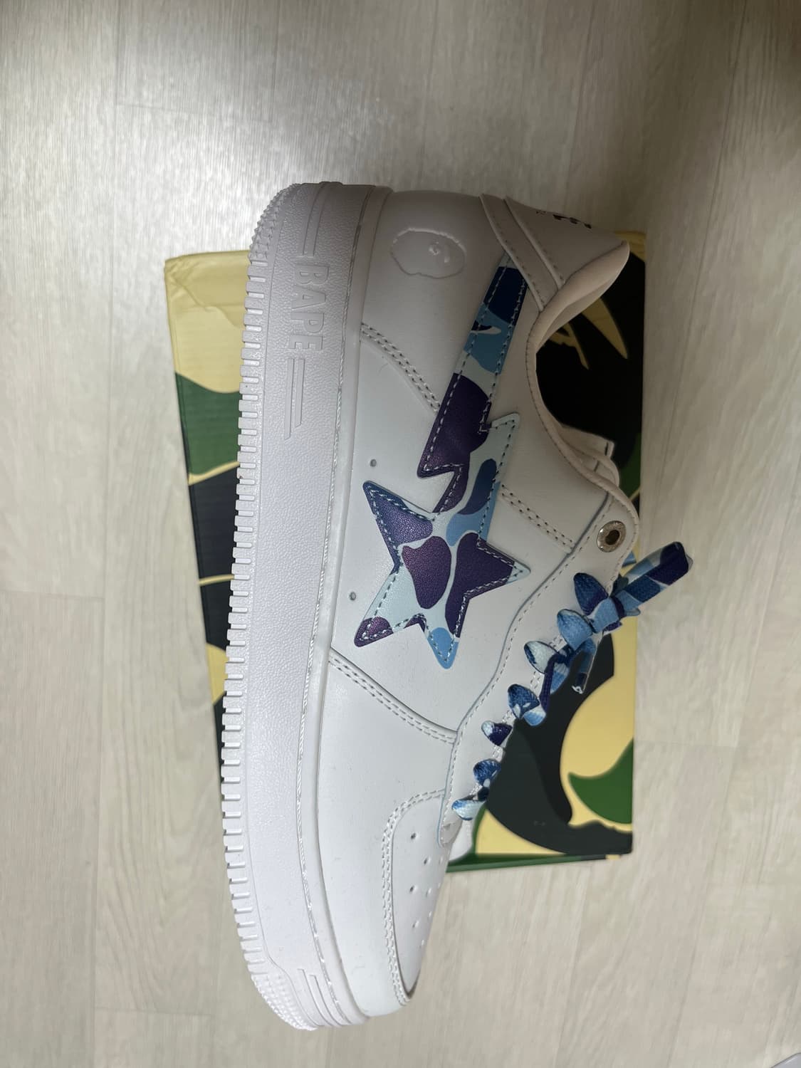 BAPE 스타 블루 새상품 팝니다 상품이미지5