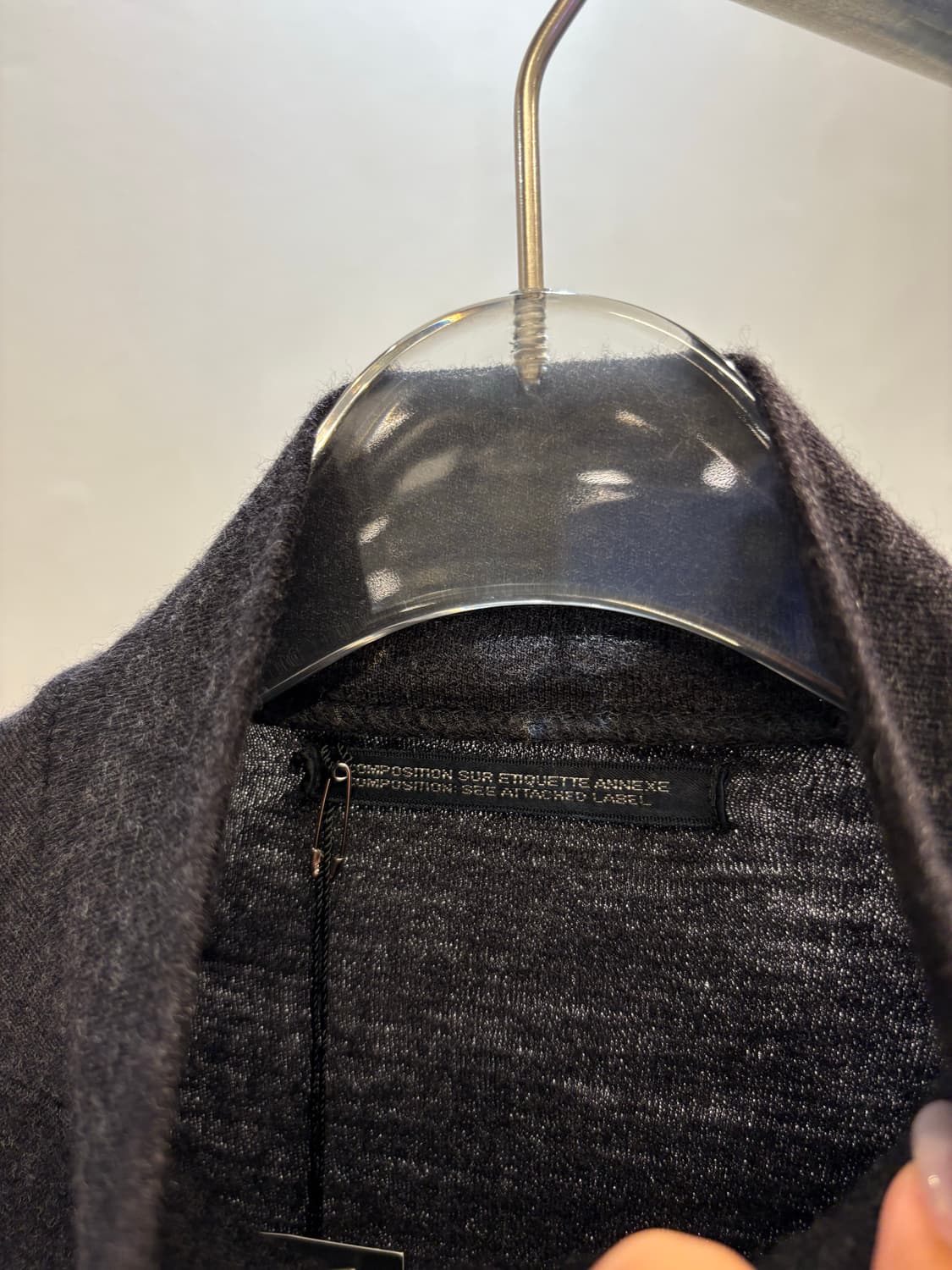 Yohji Yamamoto wave zip up 상품이미지7