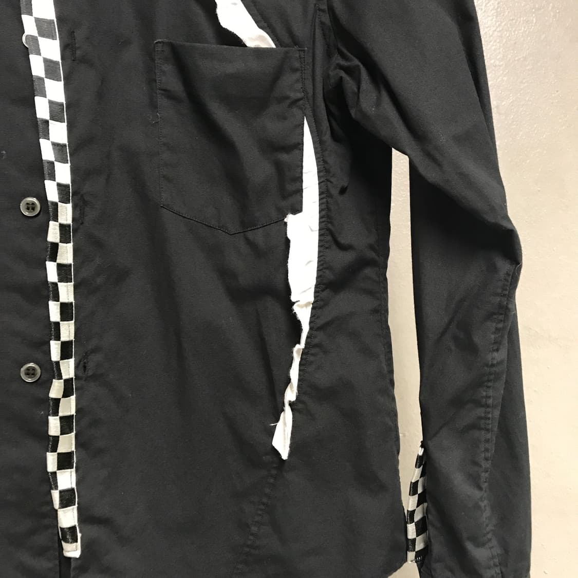 꼼데가르송 블랙 셔츠 S(W)  상품이미지4