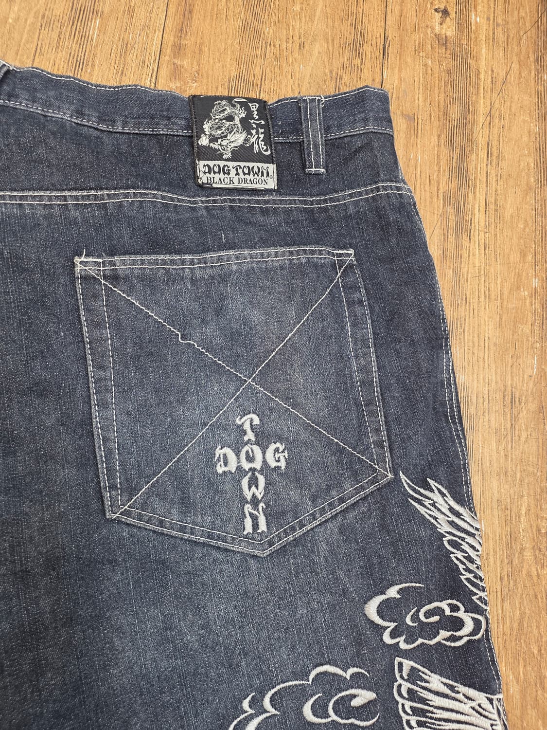 DOGTOWN 독타운 데님 반바지 독수리 자수 상품이미지7