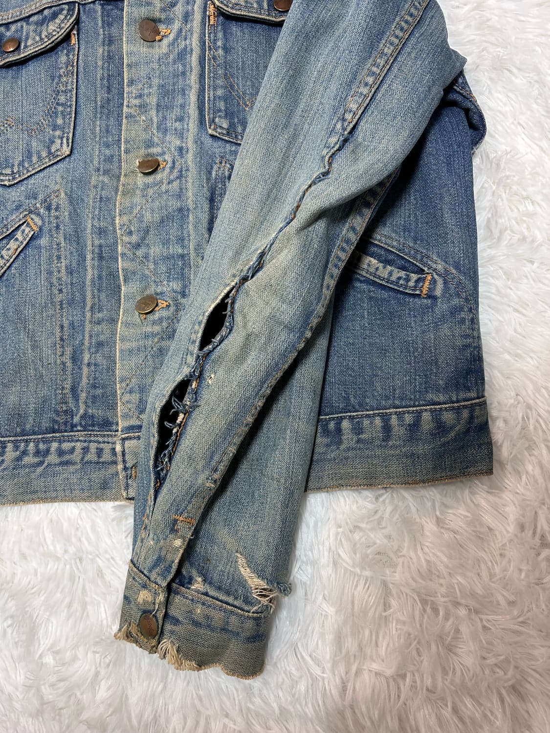 80‘s Wrangler 126MJ denim cowboy jacket 상품이미지3