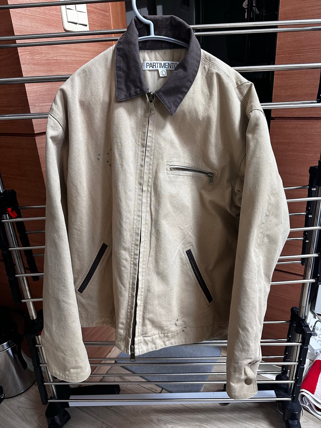 파르티멘토 25FW 워크 자켓 베이지 L 상품이미지1