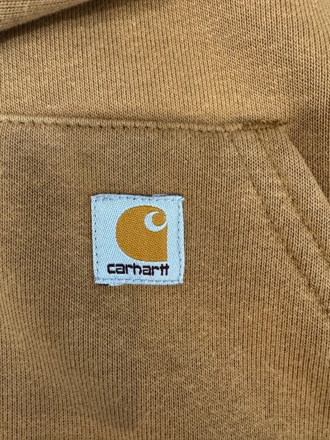 Carhartt 칼하트 브라운 클래식 후드 (카멜 브라운) 상품이미지4