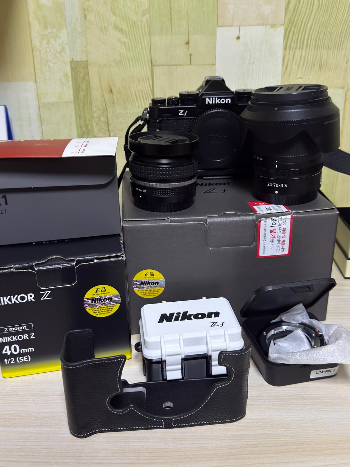 니콘zf 바디 및 40mm f2+24-70 f4 상품이미지1