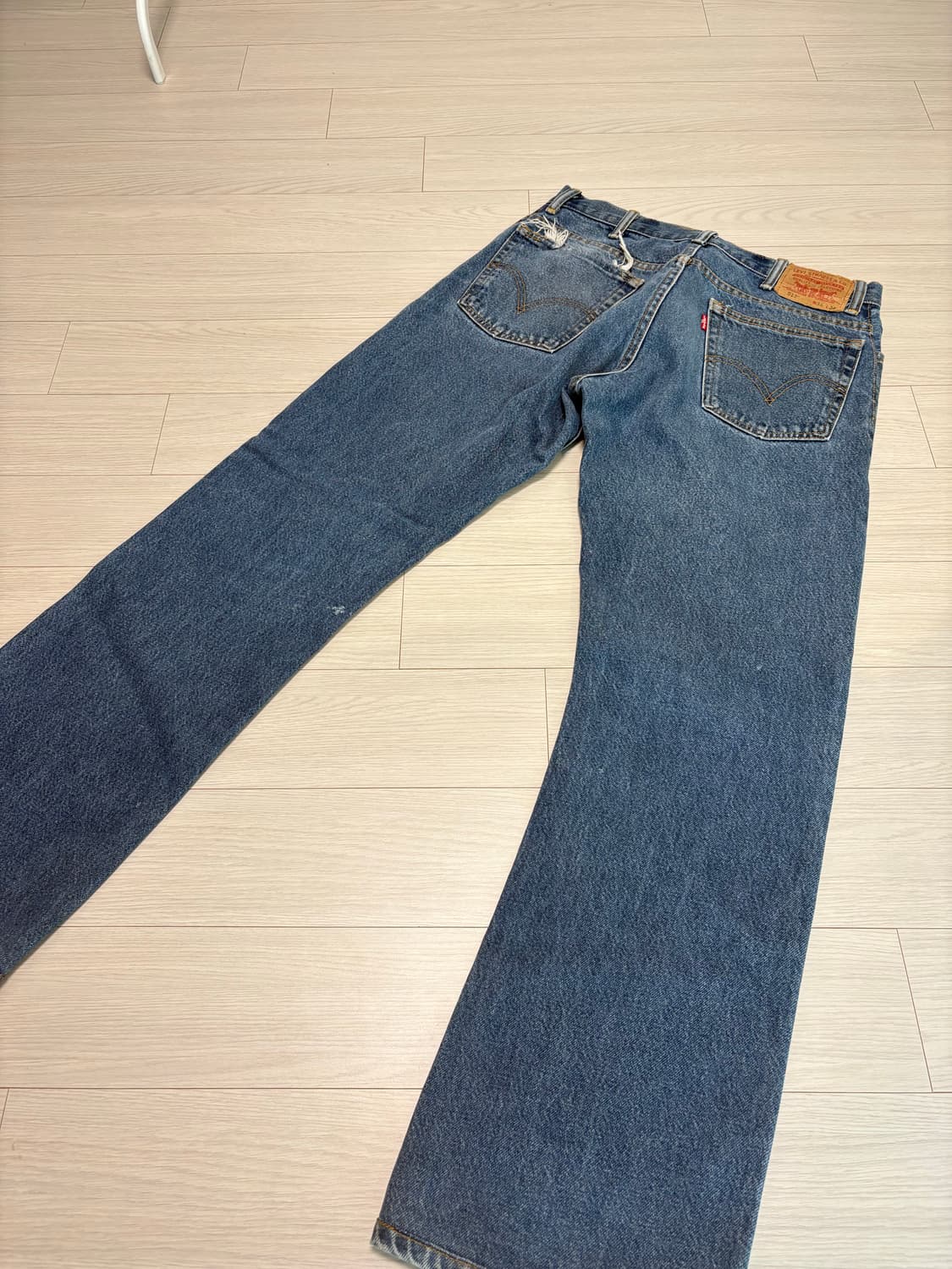 Levis 517 리바이스 부츠컷 데님 중청 34x34실제(30-31) 상품이미지1