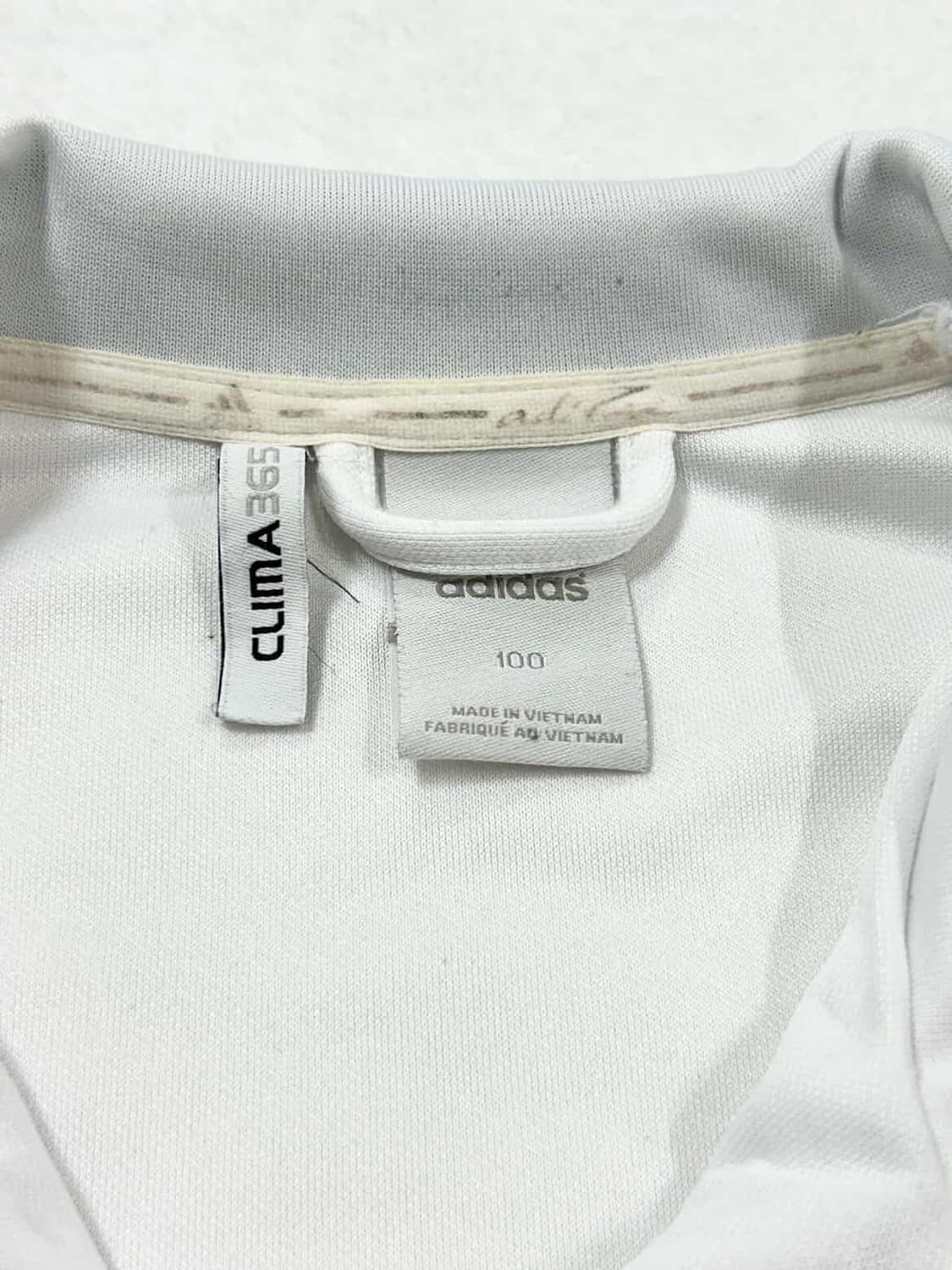 아디다스 사이드라인 화이트 져지 상품이미지7