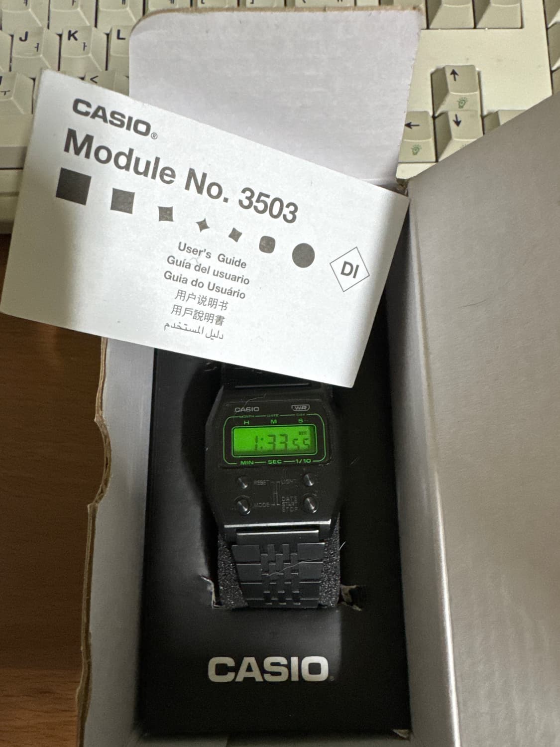 카시오 A-1100B-1DF(1000% 정품 카시오 홈페이지 구매) 상품이미지3