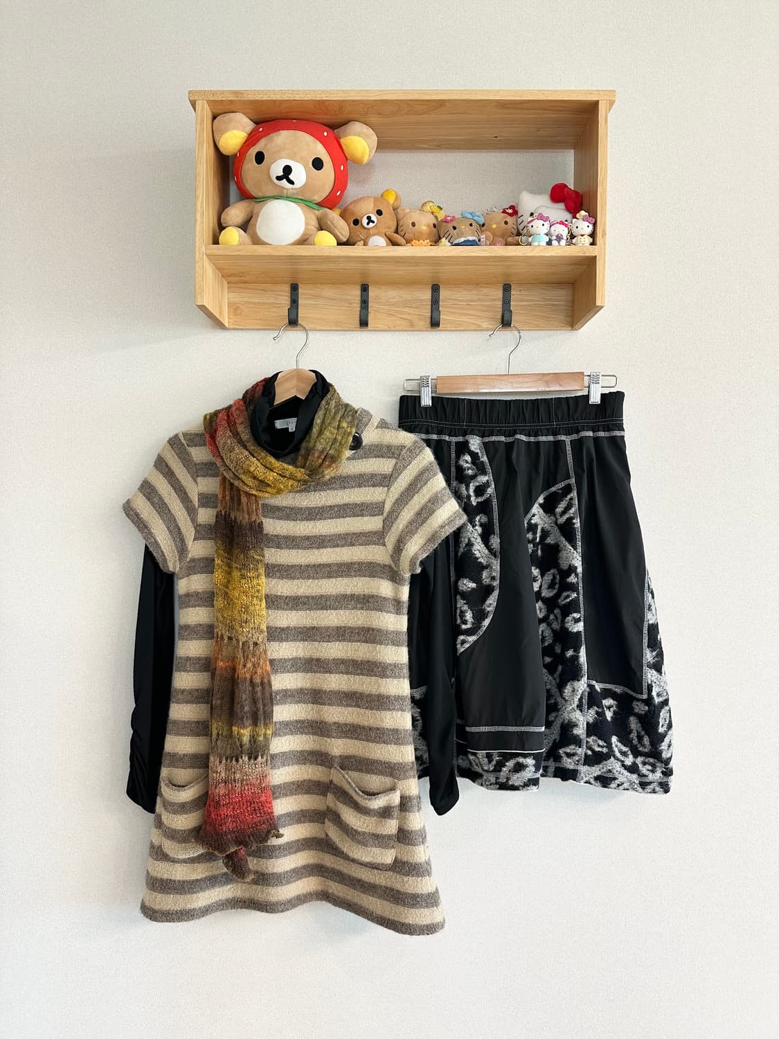 jpn 스즈코 히피 갸루 레이어드 코디세트 상품이미지1