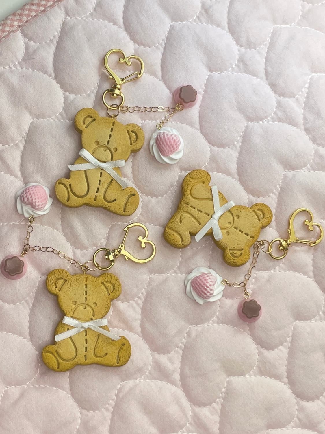 테디버터쿠키 키링(Teddy butter cookie keyring) 상품이미지3