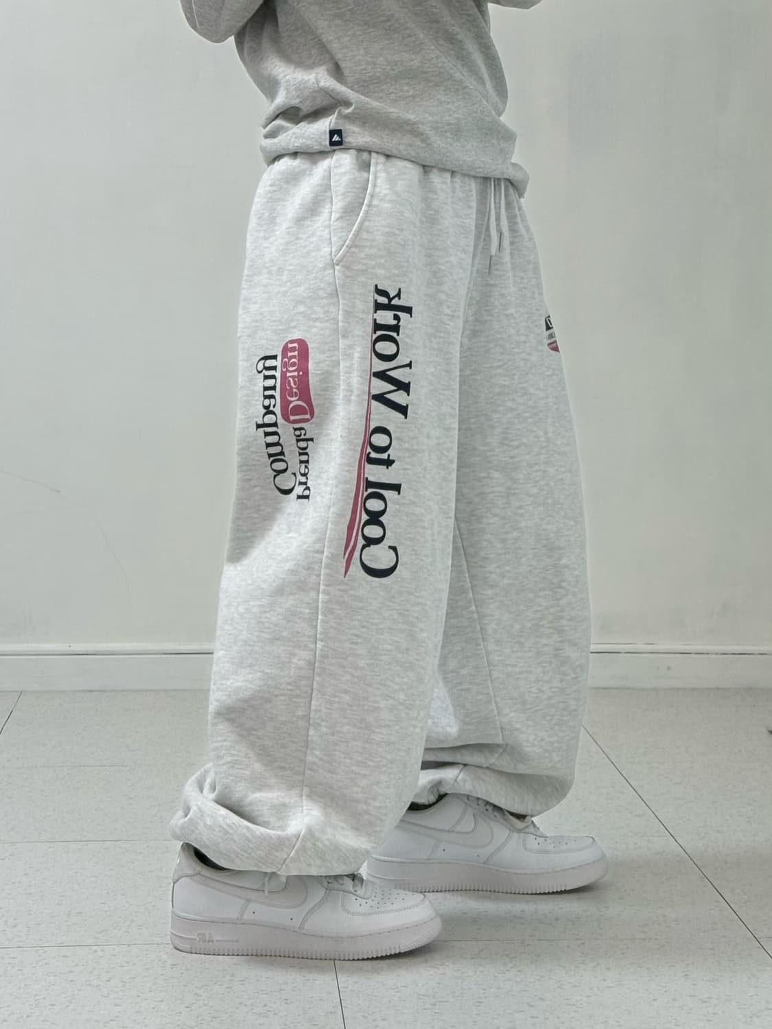 프렌다 멜란지 조거 스웻팬츠 상품이미지2