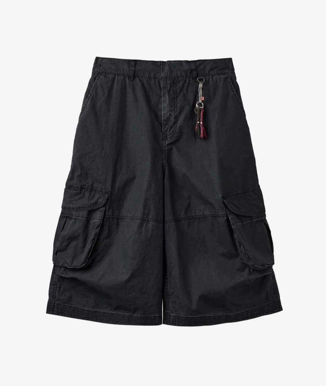 아르반 - 밀리터리 컴뱃 버뮤다 팬츠_워시드 네이비 (2) 상품이미지1