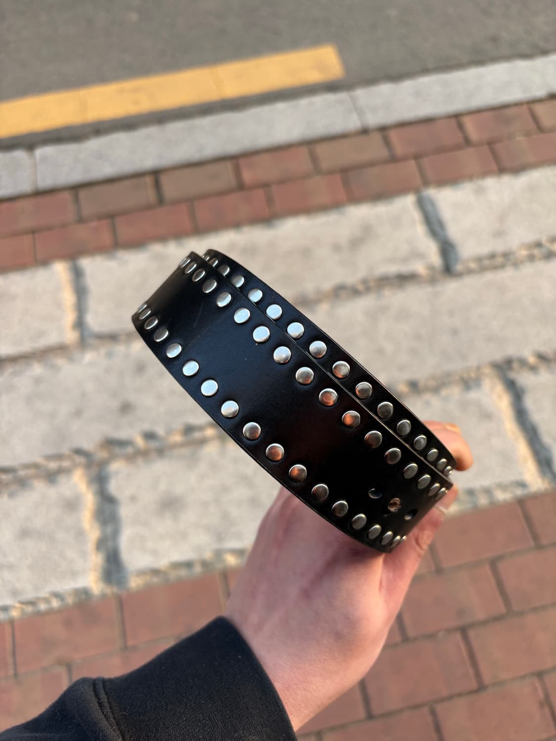 00s Harley Davidson 빅버클 벨트 상품이미지3