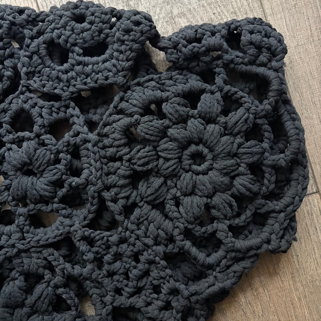 Floral Bulky Crochet Knit 상품이미지4