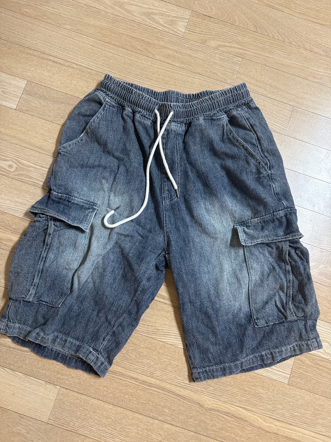 빈티지 밴딩 버뮤다 팬츠 상품이미지1