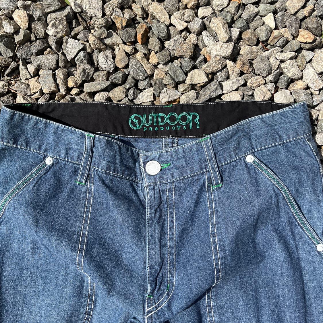 OUTDOOR 샴브레이 팬츠 (실측확인) 상품이미지5