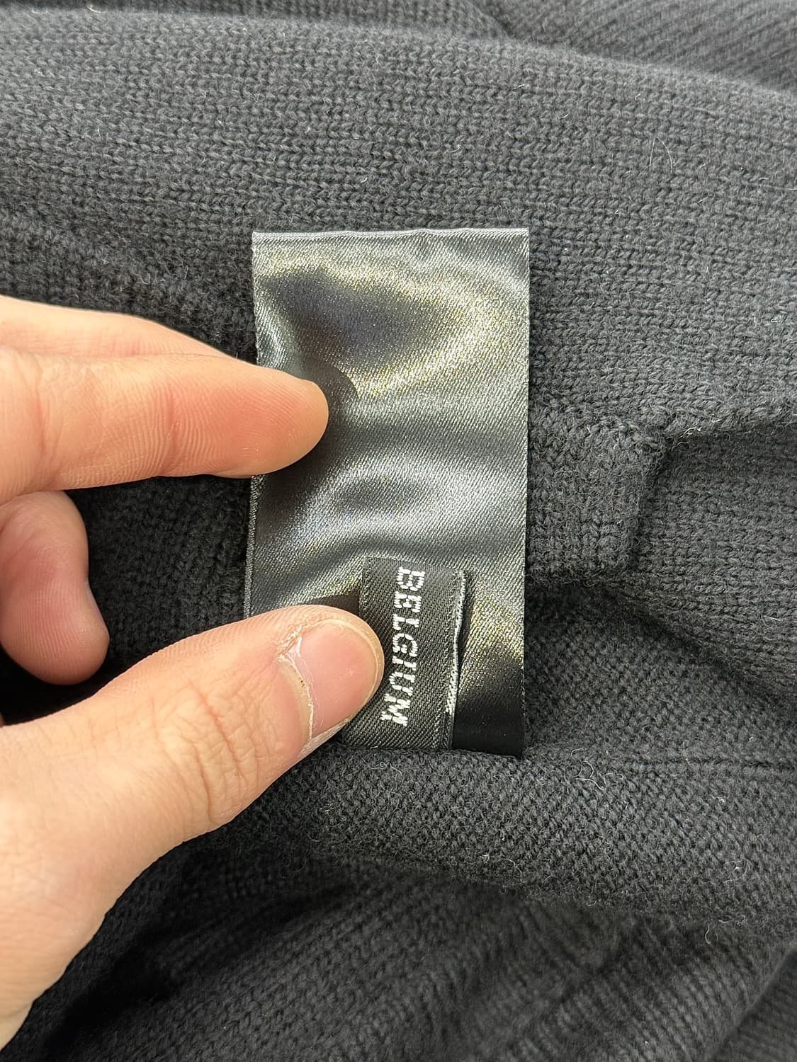 앤 드뮐미스터 블랙 브레스티드 하이넥 버튼 베스트 상품이미지9