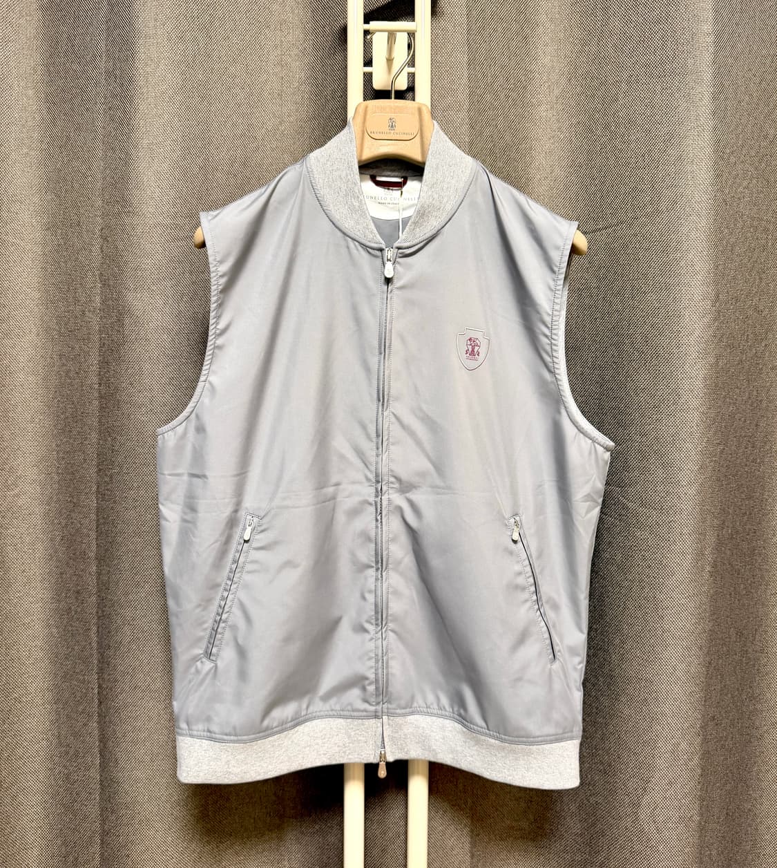 브루넬로 쿠치넬리 / 테니스 집업 조끼 베스트 /M 국내105 (새상품) 상품이미지1