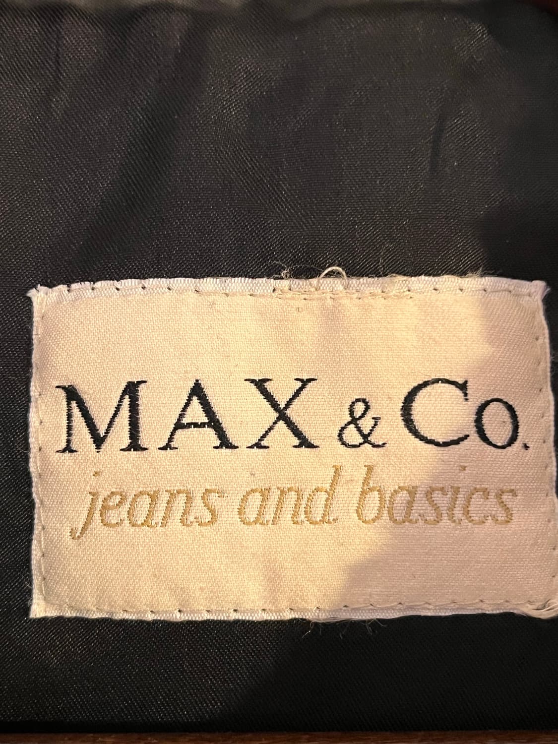 막스앤코 니트 슬리브 퀼팅 자켓 (38 / 이탈리아제) 상품이미지3