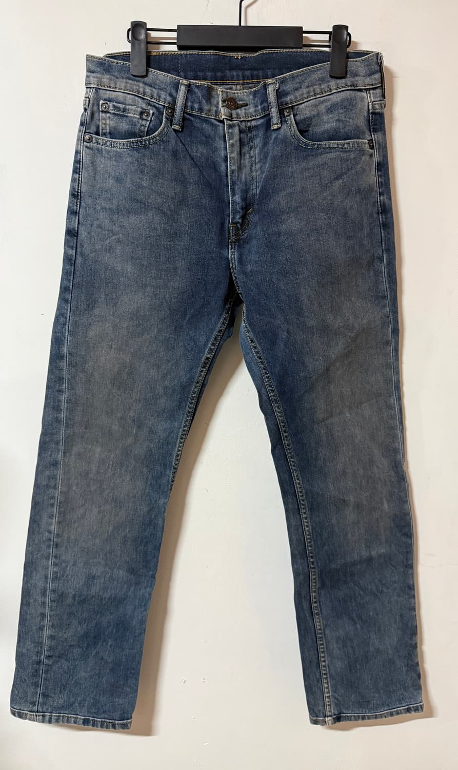 리바이스 513 슬림 스트레이트 데님 팬츠 W30 워싱 청바지 상품이미지2